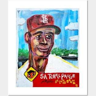 Satchel Paige Posters and Art